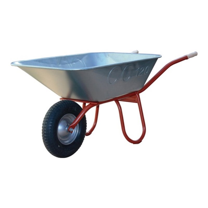 Profi-Schubkarre Praktica 120 Inhalt 120 l Blechstärke 1,25 mm Luftrad 400/100 a