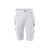 Mascot Shorts mit abnehmbaren Hängetaschen Handwerkershorts weiss