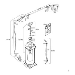 MESTO 3237P Drucksprühgerät Primer FPM 5 Ltr.