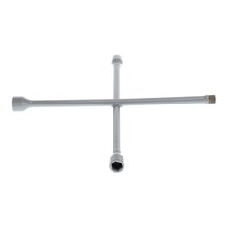 Gedore Kreuzsteckschlüssel, für PKW, 17 x 19 x 21 mm x 1/2', Radkreuzschlüssel, Reifenwechsel Auto, Werkzeug, 28 PUV