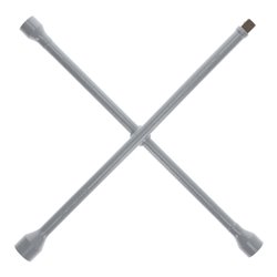 Gedore Kreuzsteckschlüssel, für PKW, 17 x 19 x 21 mm x 1/2', Radkreuzschlüssel, Reifenwechsel Auto, Werkzeug, 28 PUV