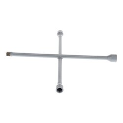 Gedore Kreuzsteckschlüssel, für PKW, 17 x 19 x 21 mm x 1/2', Radkreuzschlüssel, Reifenwechsel Auto, Werkzeug, 28 PUV