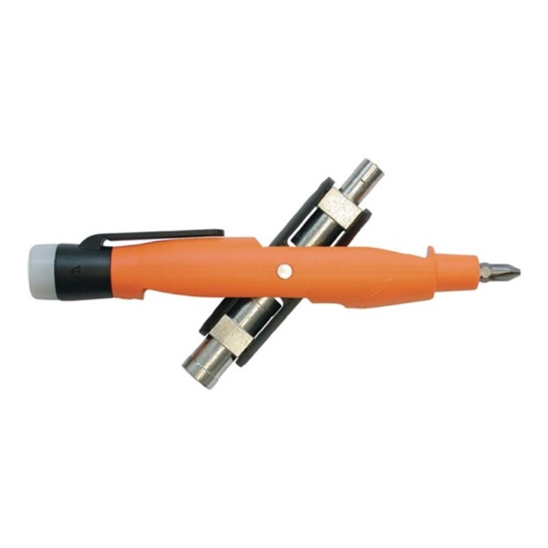 Schaltschrankschlüssel MAVO-CROSS-KEY-DUO 7 Funktionen Spannungspr./Magnetfeldt.