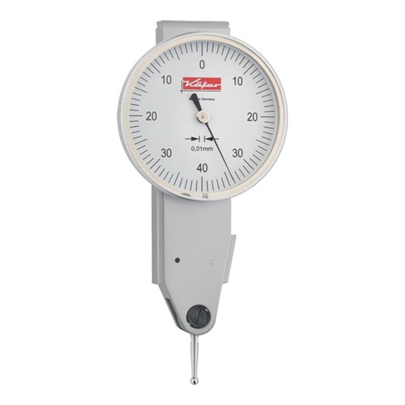 Fühlh.-Messger.K 31 0,8mm Abl.0,01mm m.Kal.KÄFER