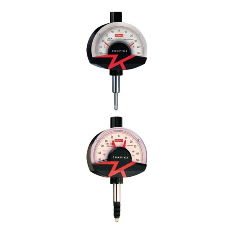 Feinzeiger Compika 1001 0,1mm Abl.0,001mm m.Stoßschutz m.Kal.KÄFER