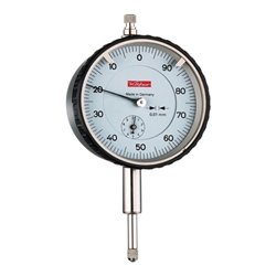 Messuhr M2T li.10mm Abl.0,01mm Ziffernbl.li.100-0 m.Kal.KÄFER