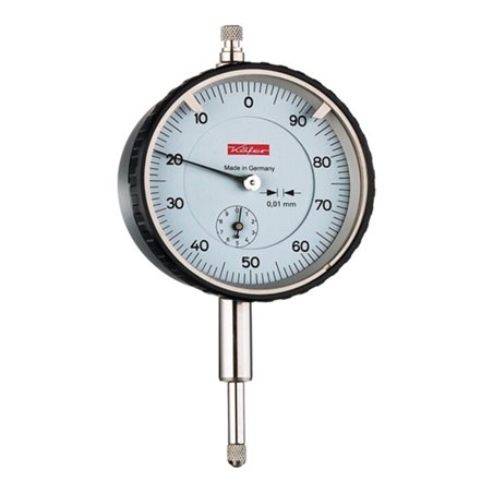 Messuhr M2T li.10mm Abl.0,01mm Ziffernbl.li.100-0 m.Kal.KÄFER