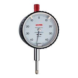 Sicherheitsmessuhr DIN 878 SI-90 0,8mm Abl.0,01mm m.Stoßschutz KÄFER