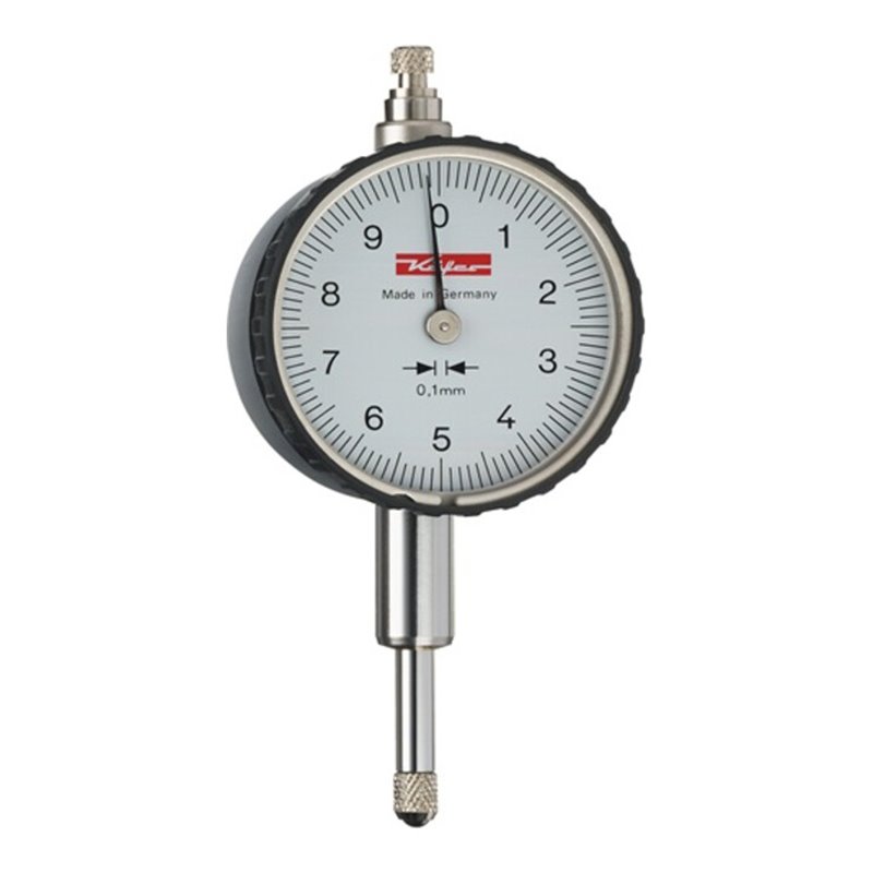 Messuhr KM 10A 10mm Abl.0,1mm m.Kal.KÄFER