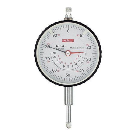 KÄFER Messuhr mit konzentrischer Anzeige, Messbereich / Gehäuse-Ø: 10/58 mm
