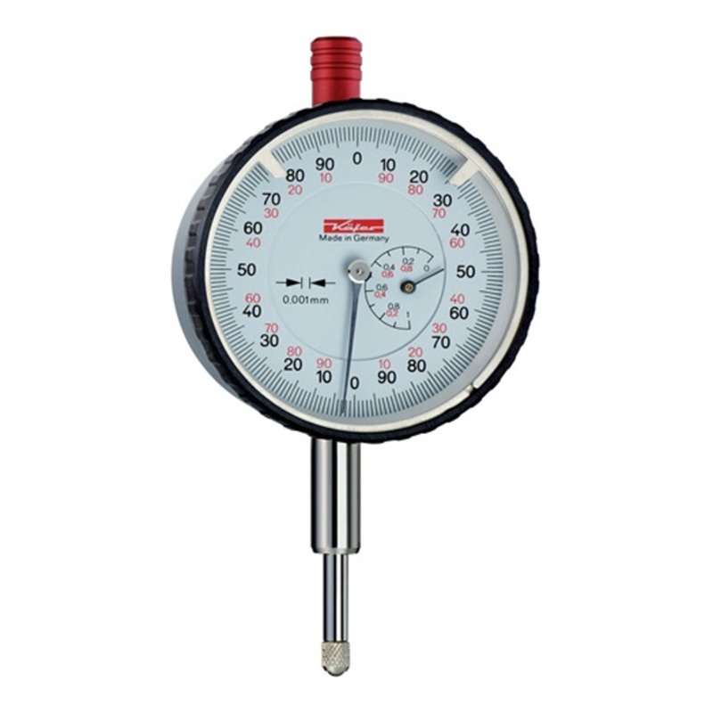 Messuhr FM1000/5 T 5mm Abl.0,001mm m.Kal.KÄFER