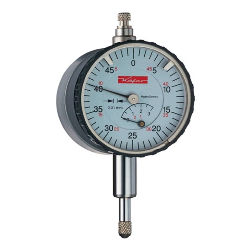 Messuhr KM4 T 3mm Abl.0,01mm magn.Rückw.m.Kal.KÄFER