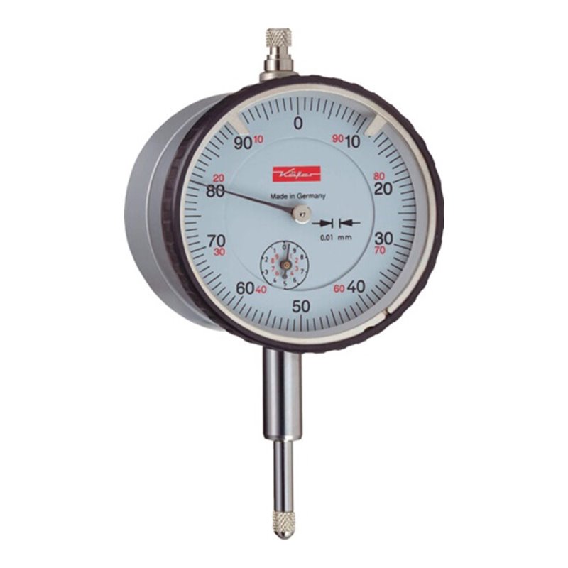 Messuhr M2 T 10mm Abl.0,01mm magn.Rückw.m.Kal.KÄFER