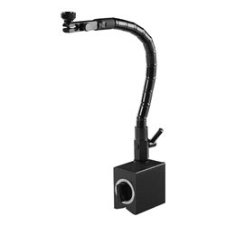 Magnetmessstativ R. 200mm Gesamt-H. 350mm Haftkraft 600 N