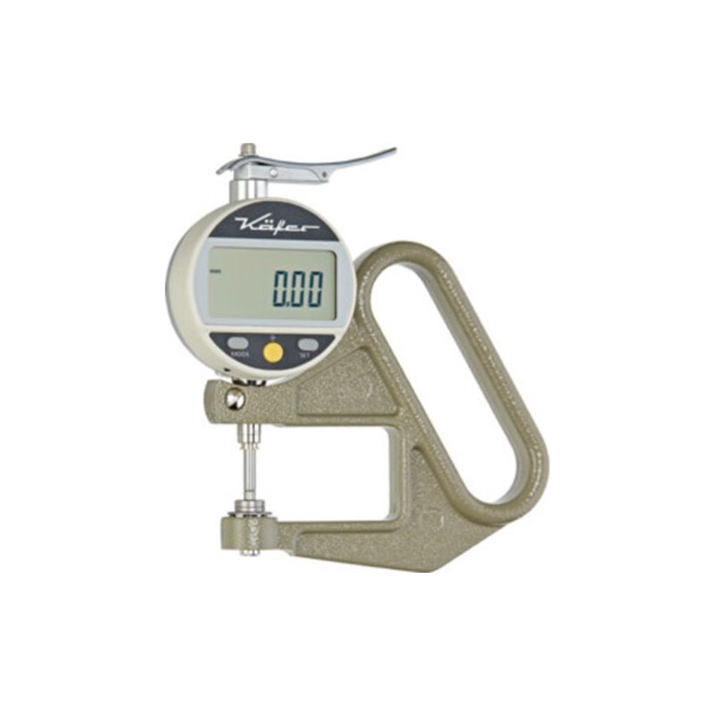 Dickenmessgerät JD 50 Messber.0-10mm Abl.0,01mm dig.fl.10cmm KÄFER