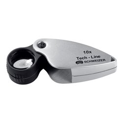 Schweizer Einschlaglupe Tech-Line Vergr. 8x Linsen-D.22,8mm