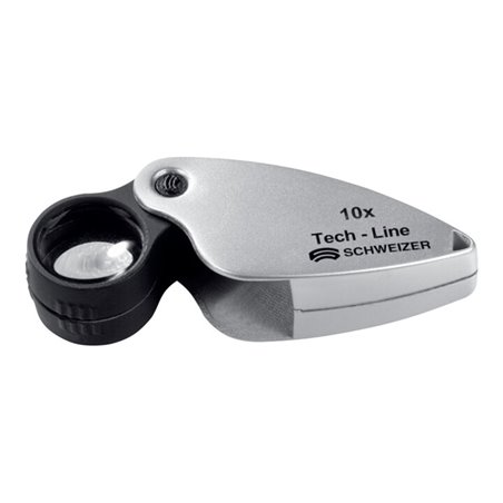 Schweizer Einschlaglupe Tech-Line Vergr. 8x Linsen-D.22,8mm
