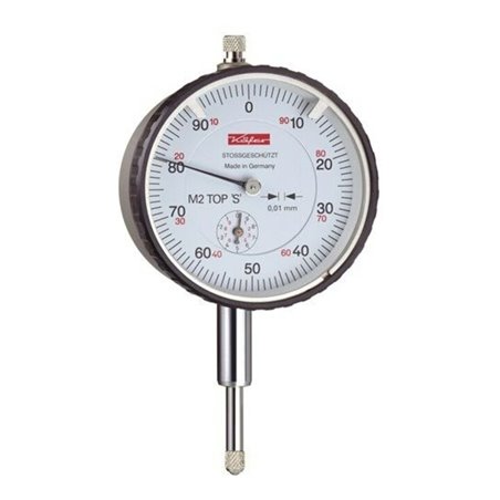 Messuhr M2 Top S 10mm Abl.0,01mm m.Stoßschutz KÄFER
