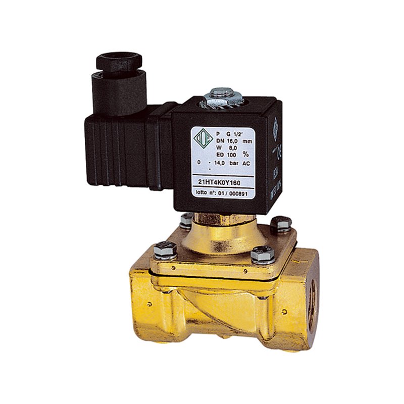 Magnetventil (2/2)/stromlos geschlossenzwangsgesteuert 230 V, 50-60 Hz