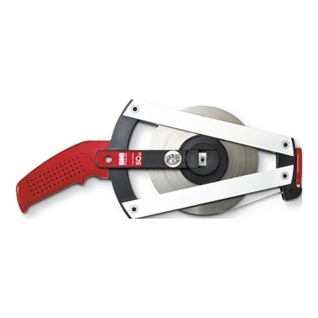 BMI Rahmenbandmaß ERGOLINE L.30m Band-B.13mm Bcm EG II Alu.gelb Glasfaser