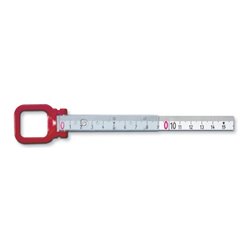 BMI Rahmenbandmaß ERGOLINE L.30m Band-B.13mm B mm/cm EG II Alu.gelb Stahlmaßband