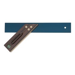 ECE Präzisions-Gehrungsmaß Schienenlänge 300mm m. Hohlkehle Palisanderholz