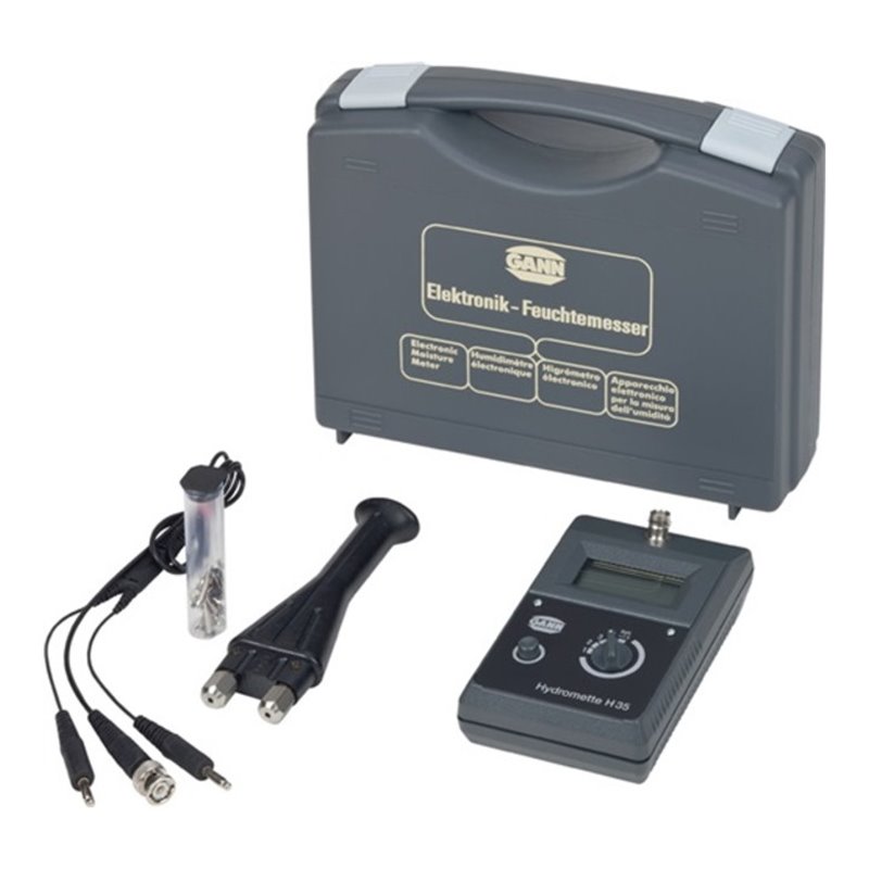 GANN Holzfeuchtemesser 50mm Hydromette H35 140x90x42/50mm b.S.50mm
