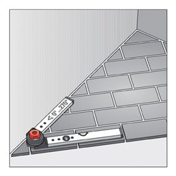 BMI Bauwinkel WINKELSTAR Messber.0-180Grad Schenkel-L.150x100cm