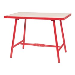 Westfalia Montagewerkbank 1200x700x840mm, Multiplex-Buche 40mm mit Kantenschutz