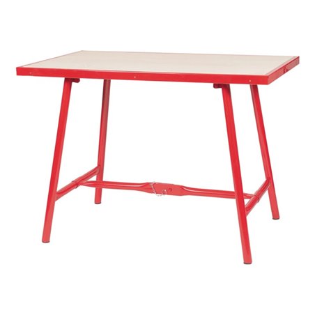 Westfalia Montagewerkbank 1200x700x840mm, Multiplex-Buche 40mm mit Kantenschutz