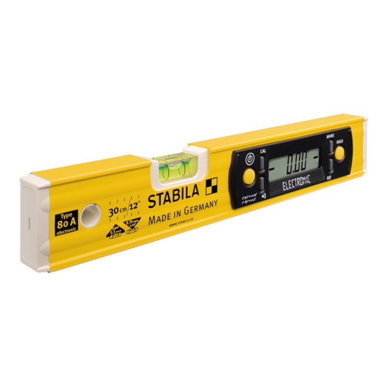 STABILA Wasserwaage 80 A electronic L.30cm Aluminium