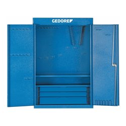 Gedore Werkzeugschrank, leer, 970x650x250 mm mit Ablage