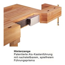 Schreinerhobelbank 65mm 900mm 2000x640x120 116kg 2220x855x900mm ULMIA