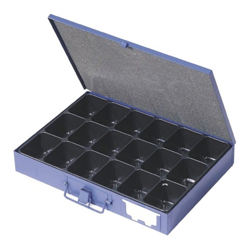 Dinzl Sortimentskasten B340xT240xH50mm 18 Fächer
