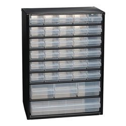 raaco Kleinteilemagazin B.306xT.150xH.420mm 34Schubl. m.Aufhängeloch Stahlgehäuse/PP