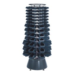 raaco Drehturm H.1600mm 104Sichtboxen Boxen 3Gr. m.Rollenlagern a.PP