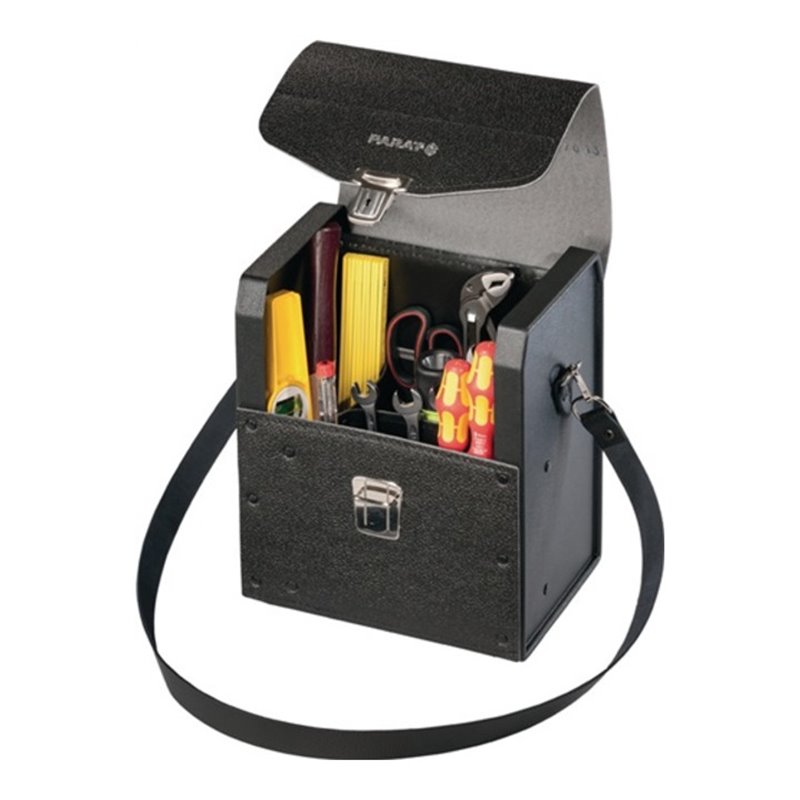 Werkzeugtasche B.235mm T.160mm H.278mm Industrieleder schw. Volumen ca.10l PARAT