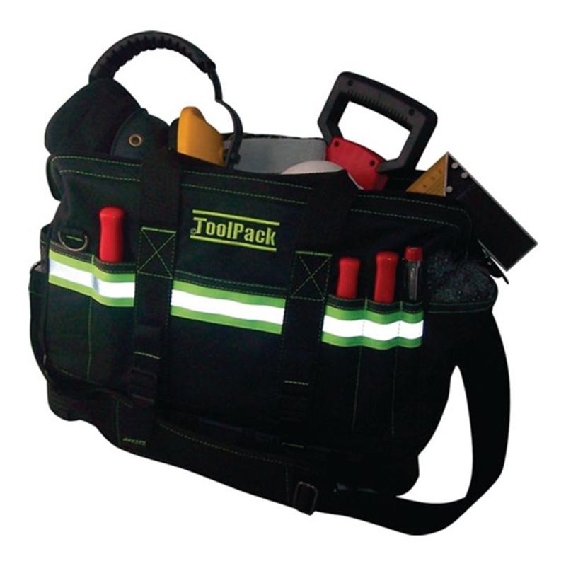 Werkzeugtasche 40x22x31 cm (BxTxH) 27 Aufbewahrungsfächer reflektierend Radiance