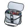 Werkzeugtasche B.500xT.255xH.360mm m. herausnehmb. Mittelwand Gr.XL silber