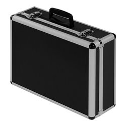 Werkzeugkoffer Alu, 450x330x150mm, schwarz abschließbar