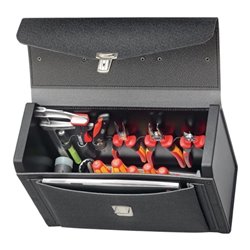 Werkzeugtasche B.420mm T.165mm H.278mmI Industrieleder Volumen ca.19 Liter