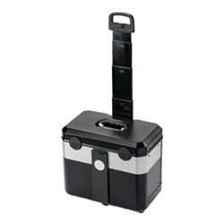 Werkzeugkoffer 230x140x300mm rollbar m.3-tlg. Schubladensatz Klappversion