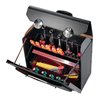 Werkzeugtasche B.450xT.200xH.340mm 29l Rindleder rollbar Alu-verstärkt CP-7Syst.
