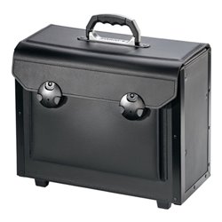 Werkzeugtasche B.450xT.200xH.340mm 29l Rindleder rollbar Alu-verstärkt CP-7Syst.
