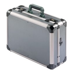 Werkzeugkoffer Alu, 460x340x165mm, 2 Werkzeugtafeln abschließbar