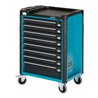 HAZET Werkstattwagen Assistent 179-8 Schubladen flach: 7 x 80 x 527 x 398 mm Schubladen hoch: 1 x 165 x 527 x 398 mm
