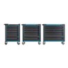 HAZET Werkstattwagen Assistent 179-8 Schubladen flach: 7 x 80 x 527 x 398 mm Schubladen hoch: 1 x 165 x 527 x 398 mm