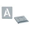 Signierschablonensatz Schrift-H.100mm A-Z Blockschrift