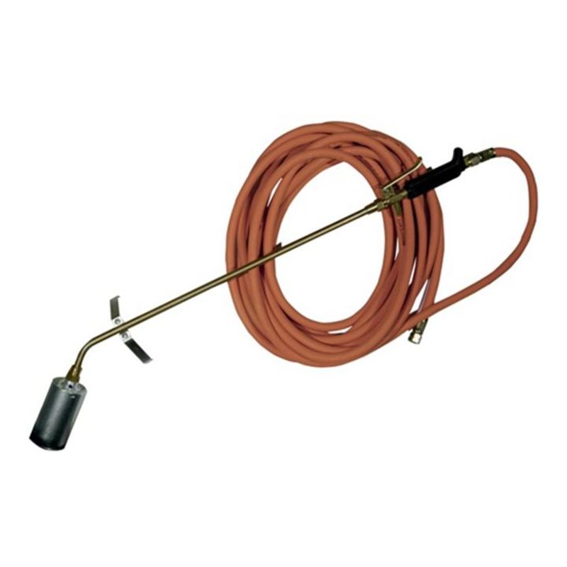 Anwärmbrenner Set inkl.10m HD Schlauch, beidseitig G3/8 LH,Verbindungsrohr 600mm