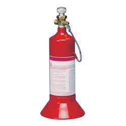 Kayser-Werk Propan Kleinstflasche 425g, G 3/8 LH mit Standfuß